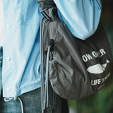 (YB519) Gathered Shoulder Bag