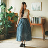 (DS022) Washed Denim Dress