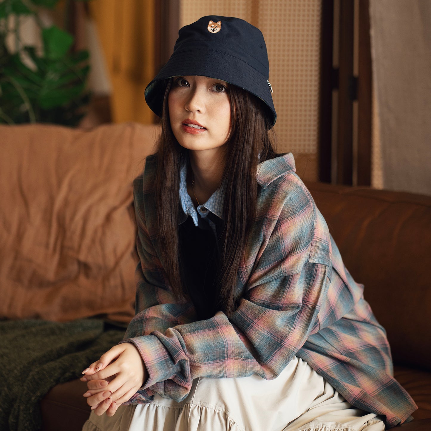 (ST484) Checker Shirt