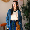 (CD106) Knit Mesh Cardigan