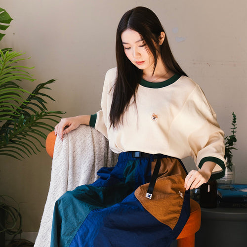 (TP1721) Waffle Ringer Tee