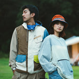 (JK326) 2 Face Crazy Patch Mountain Parka