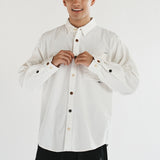 (ST404) Color Button Corduroy Shirt
