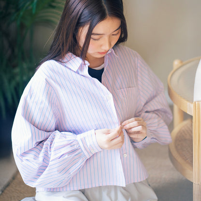 (BL009) 女裝短版恤衫