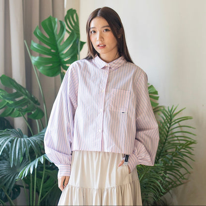 (BL009) 女裝短版恤衫