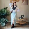 (DS026) Washed Split Dress