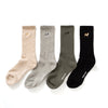 (ZA092) Dogs Graphic Embroidery Socks