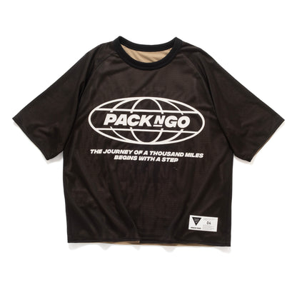 (TP1884) Reversible Mesh Tee