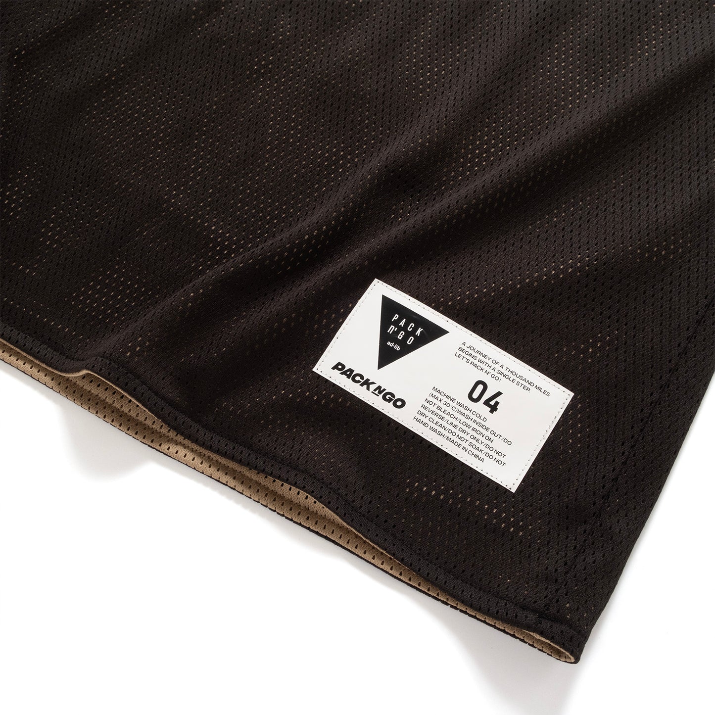 (TP1884) Reversible Mesh Tee