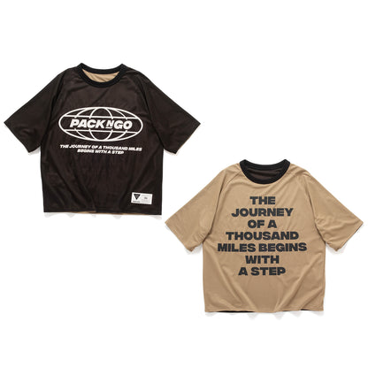 (TP1884) Reversible Mesh Tee