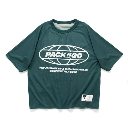 (TP1884) Reversible Mesh Tee