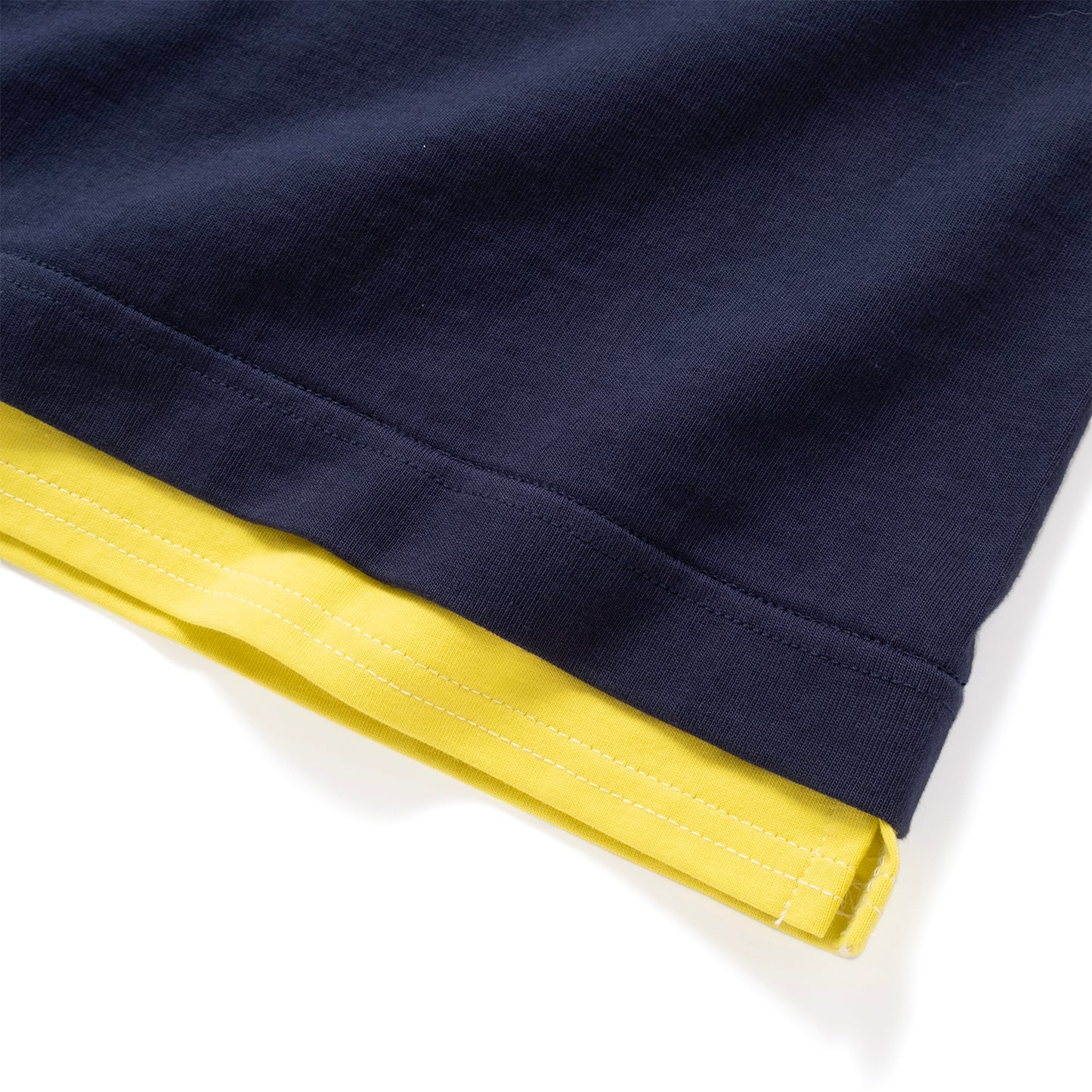 (ZT1916) Fake Layer Pocket Tee
