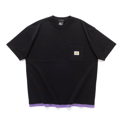 (ZT1916) Fake Layer Pocket Tee
