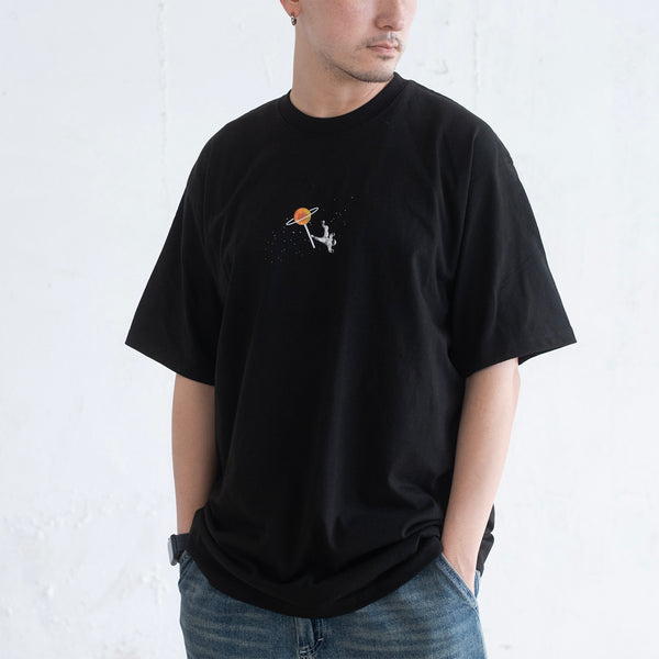 (ZT1706) Astronaut & Lollipop Graphic Tee