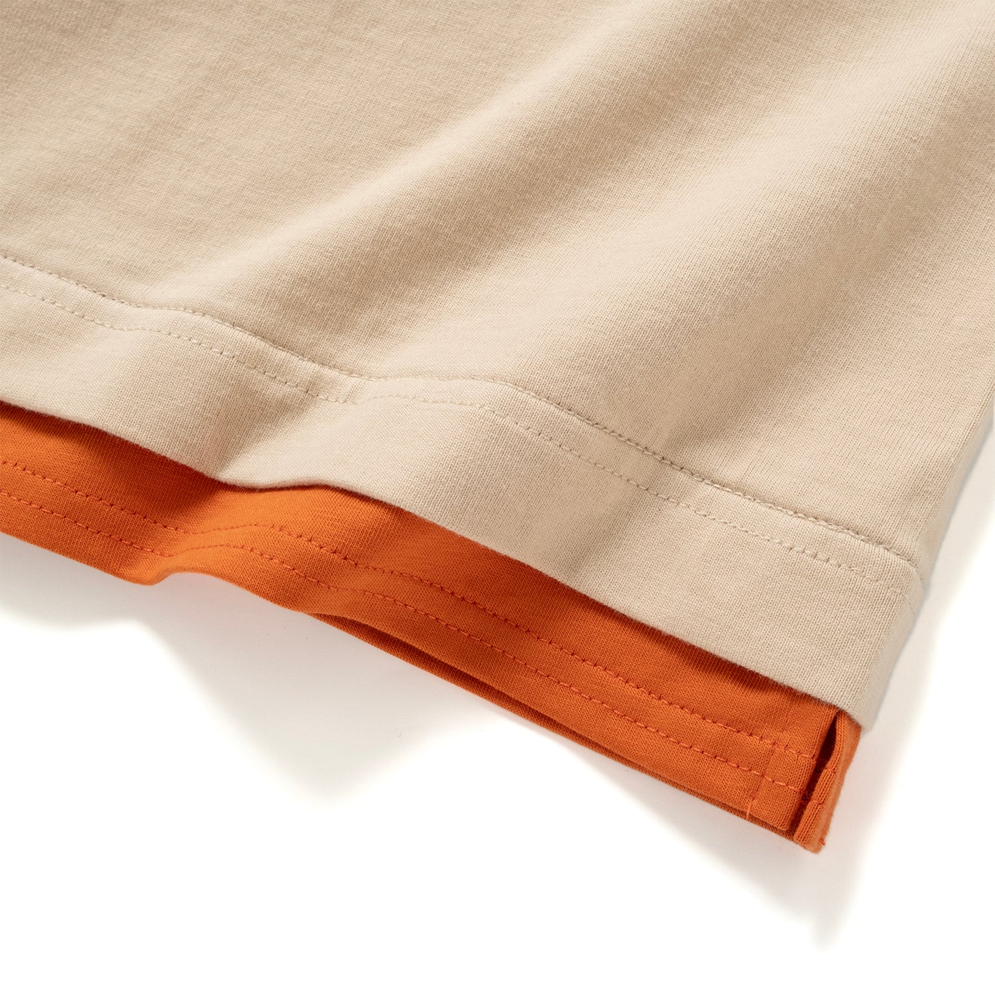 (ZT1916) Fake Layer Pocket Tee