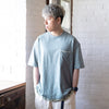 (ZT1202) Tie Dye Paisley Fake Layer Tee