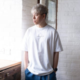 (ZT1212) Let's Hang Out Patchwork Graphic Tee