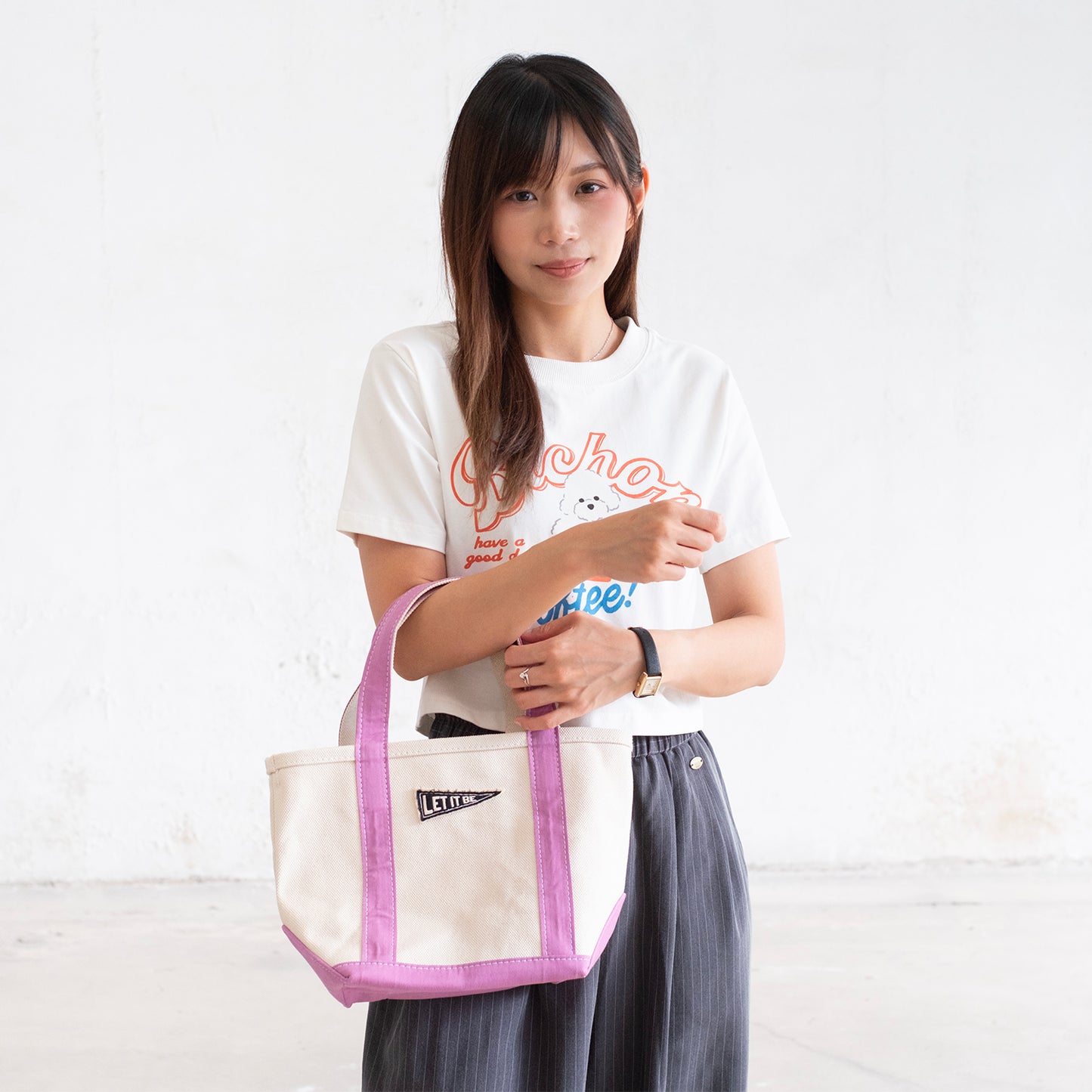 (BA580) Small Canvas Tote