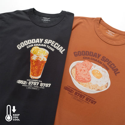 (ZT1929) Cha Chaan Teng Cool Touch Tee