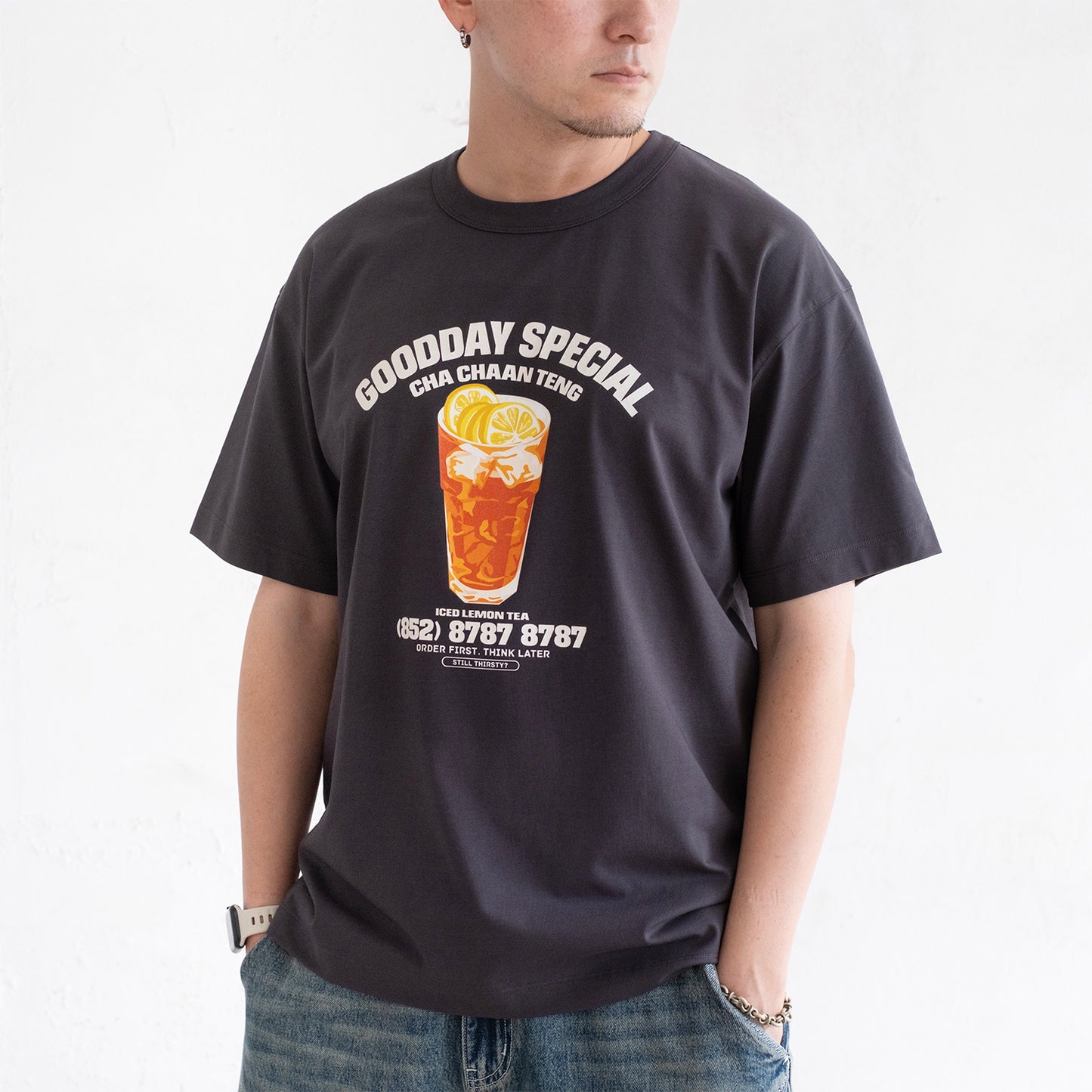 (ZT1929) Cha Chaan Teng Cool Touch Tee