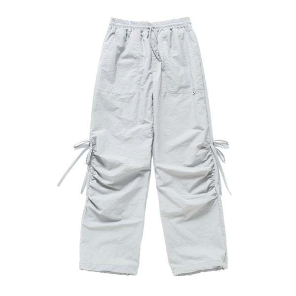 (PT405) Tech Drawstrings Parachute Pants