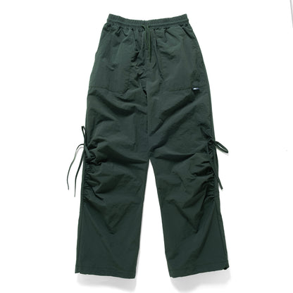 (PT405) Tech Drawstrings Parachute Pants