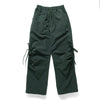 (PT405) Tech Drawstrings Parachute Pants