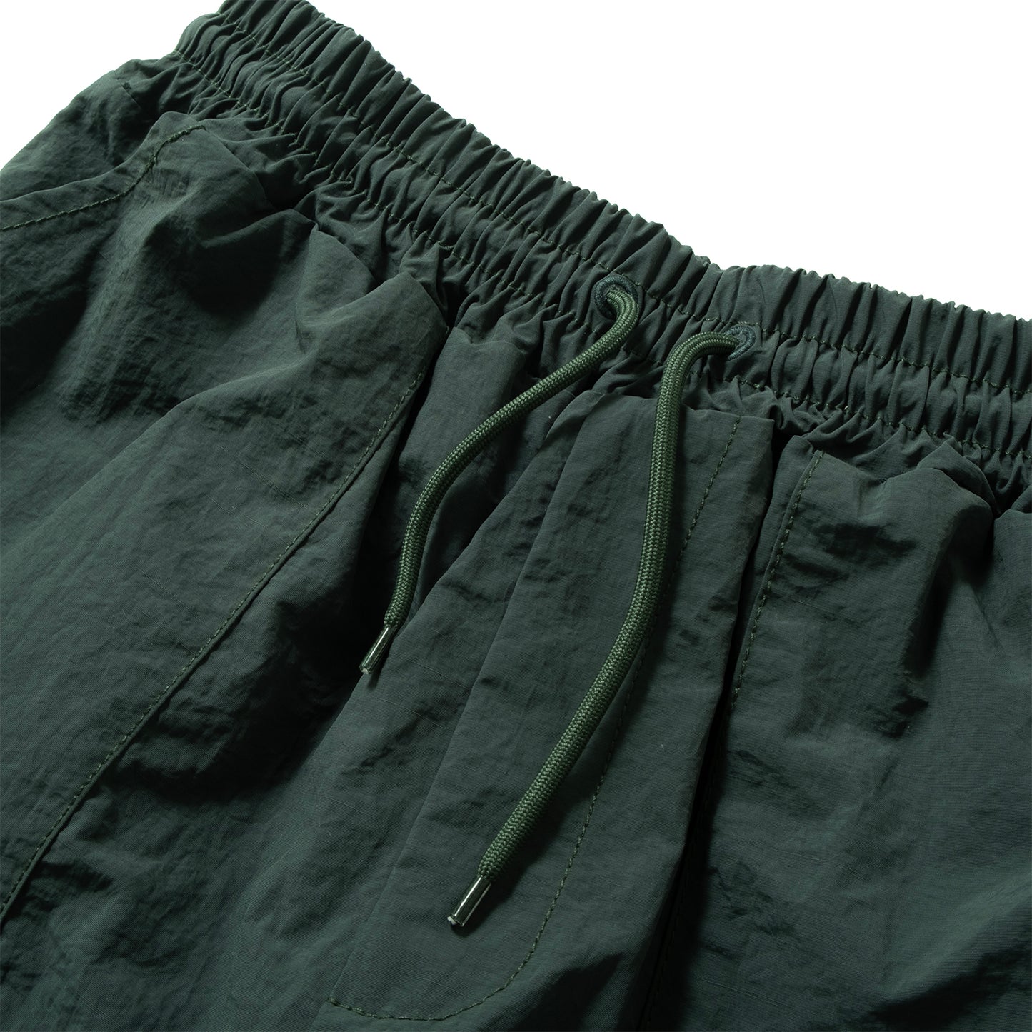 (PT405) Tech Drawstrings Parachute Pants