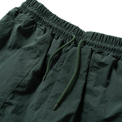 (PT405) Tech Drawstrings Parachute Pants