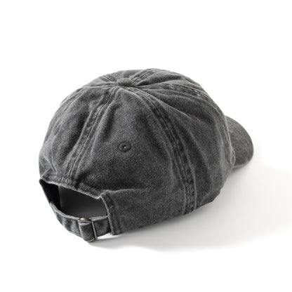 (ZC280) Calligraphy Embroidery Washed Cap