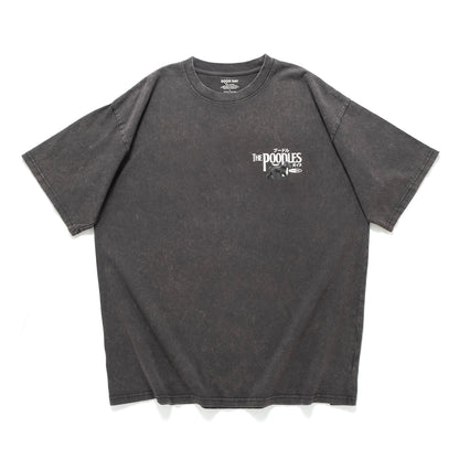 (ZT1716) The Poodles Graphic Tee