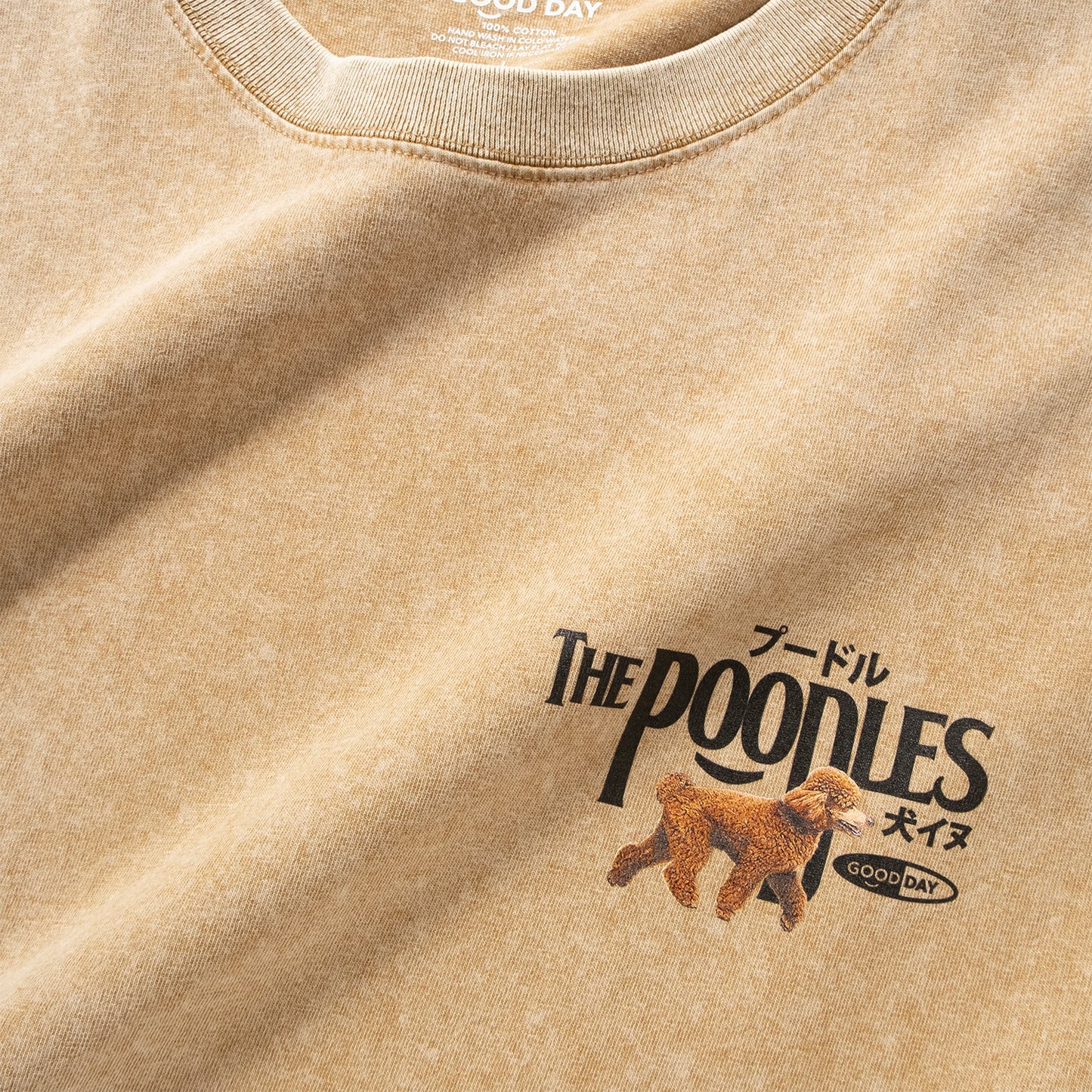 (ZT1716) The Poodles Graphic Tee