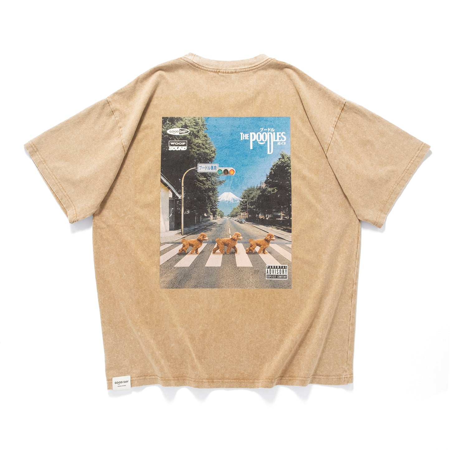 (ZT1716) The Poodles Graphic Tee