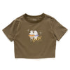 (ZT1456) Ballet Rabbit 圖案女裝短 Tee