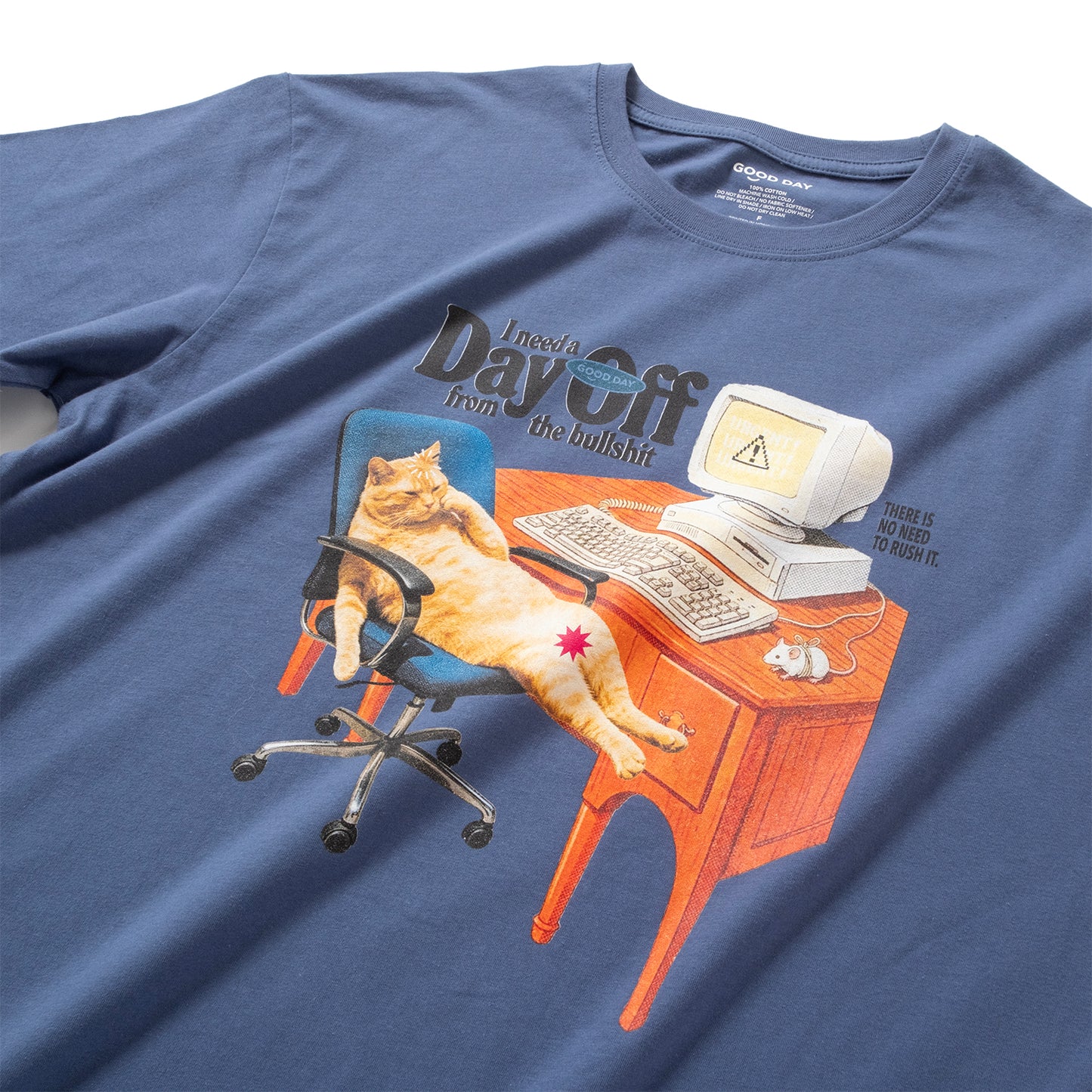 (ZT1933) Need a Day Off 圖案女裝 Tee