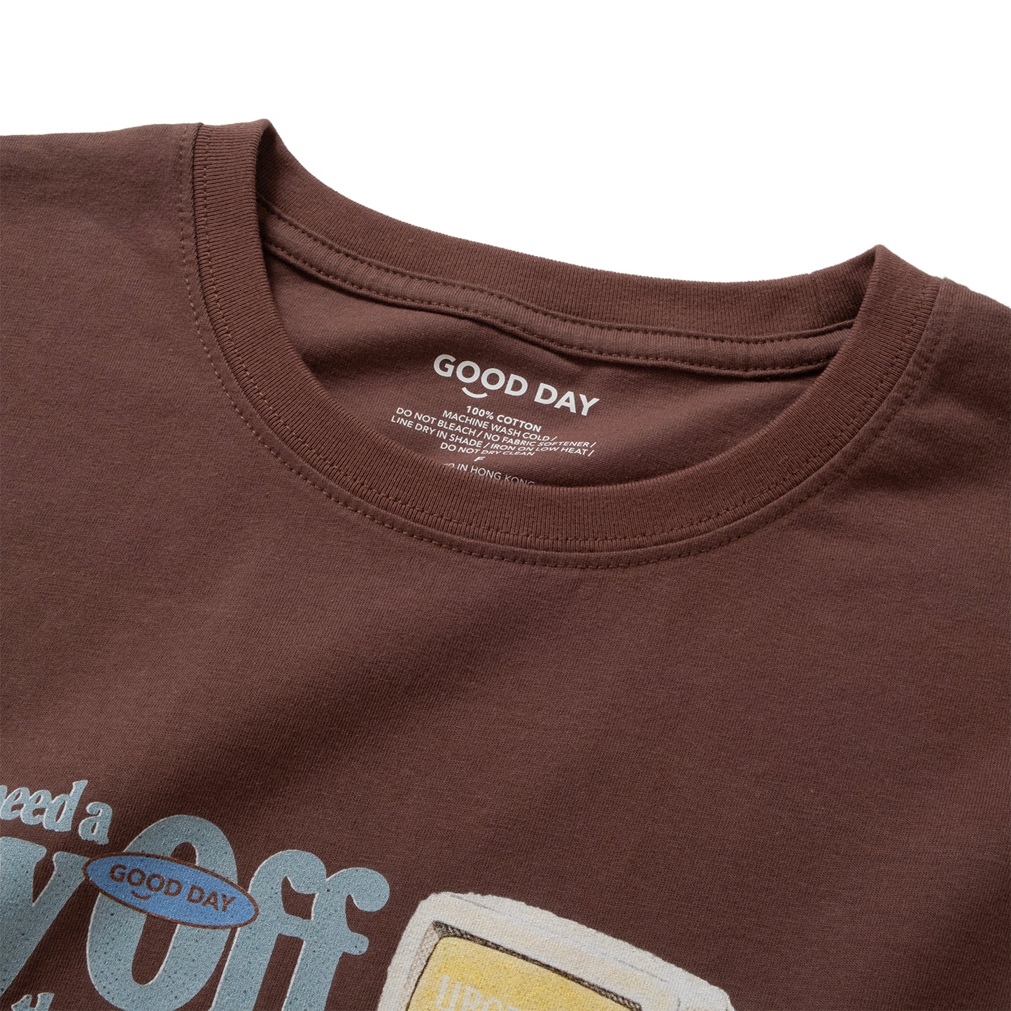 (ZT1933) Need a Day Off 圖案女裝 Tee