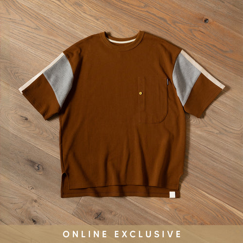 (YT1367) Switch Fabric Tee (Online Exclusive)