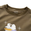 (ZT1456) Ballet Rabbit 圖案女裝短 Tee