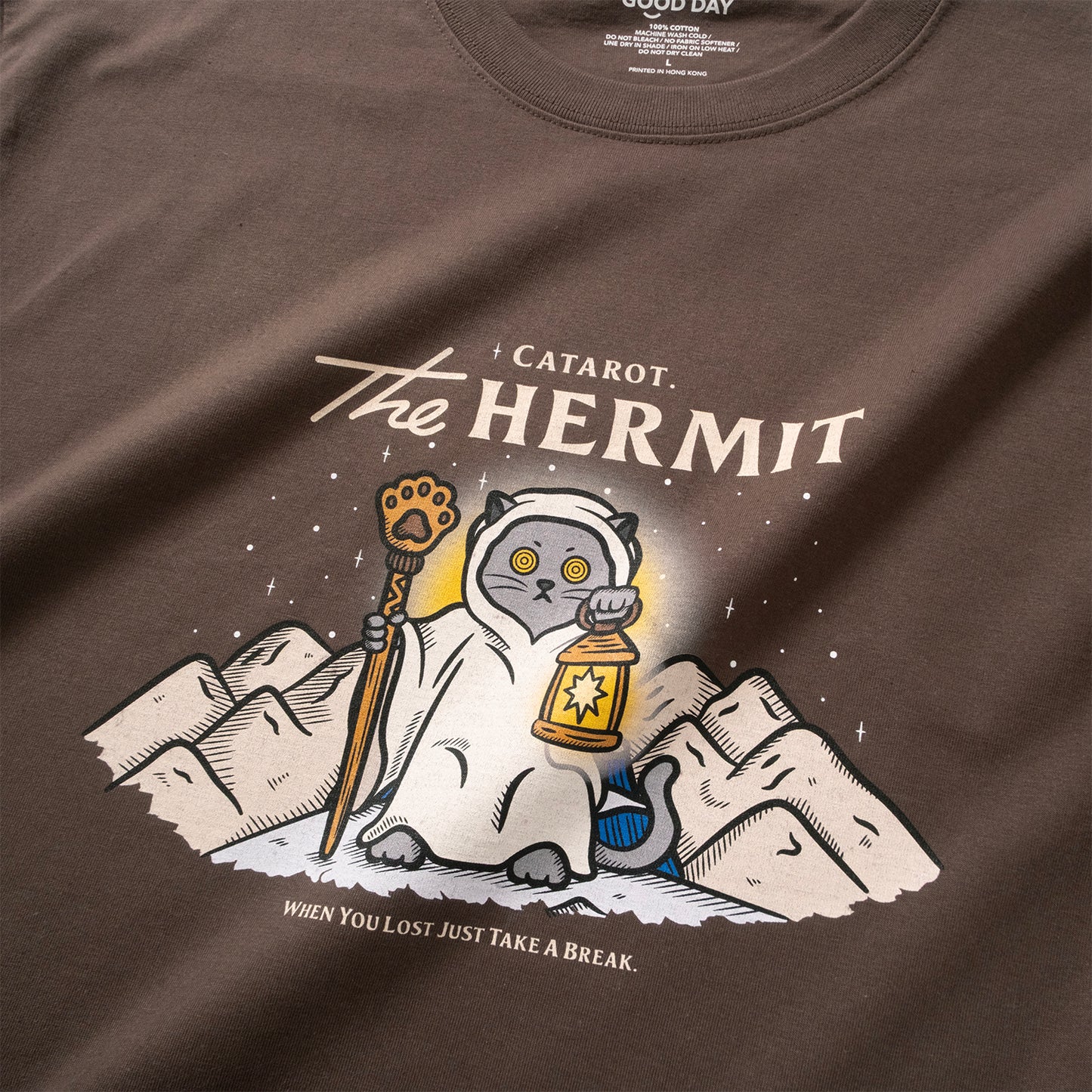 (ZT1937) The Hermit Graphic Tee