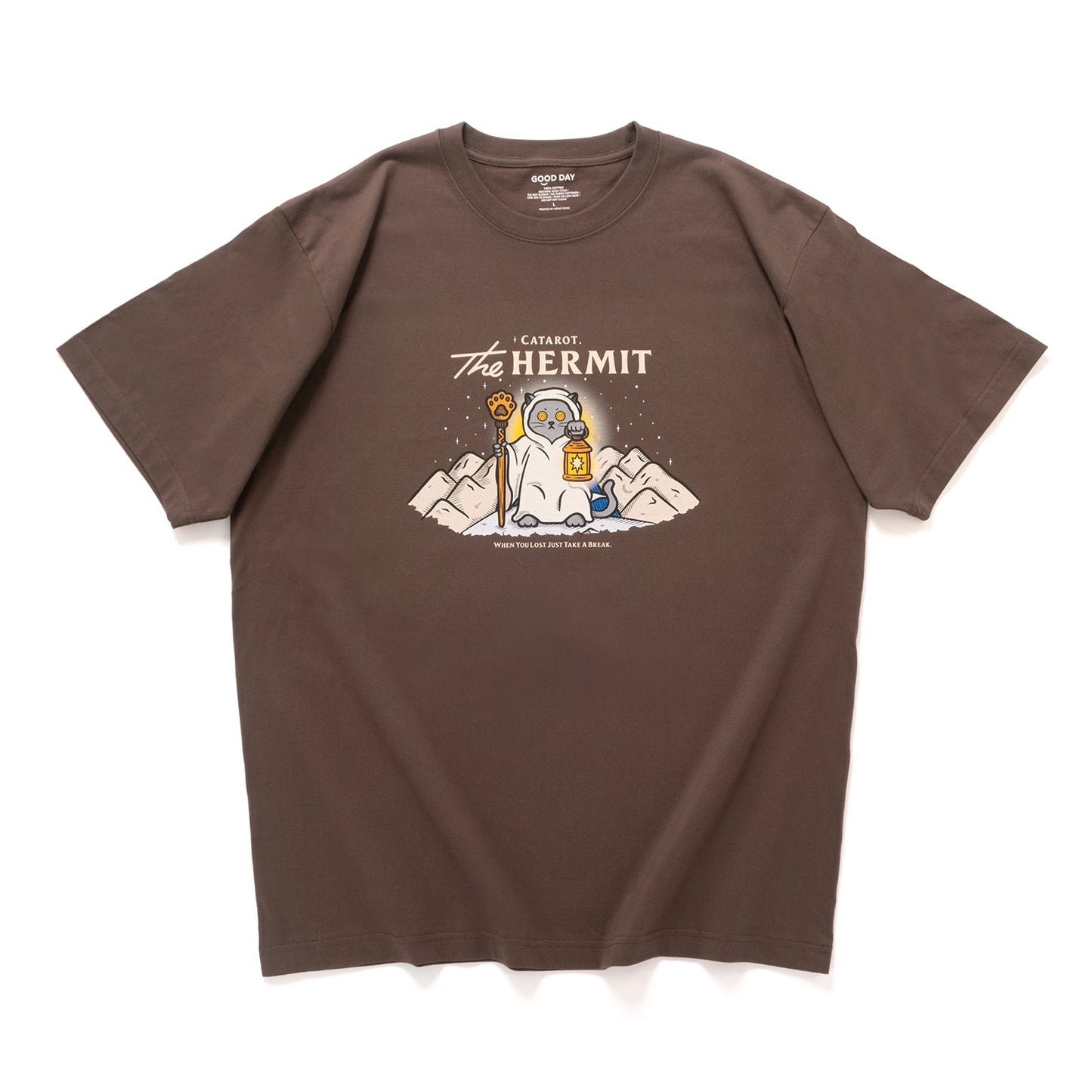 (ZT1937) The Hermit Graphic Tee