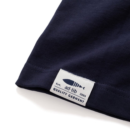 (YT1944) Patch Sleeve Pocket Tee