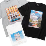 (EX633) Port Charcot Print Tee