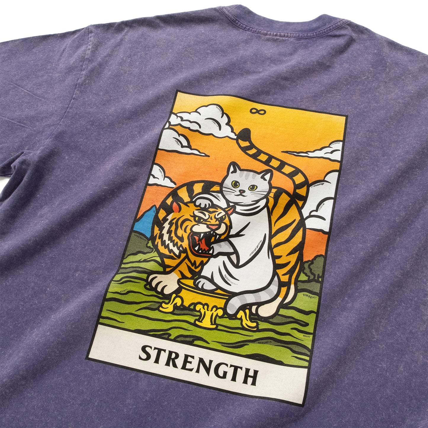 (ZT1726) Catarot V1.4 Strength 圖案 Tee