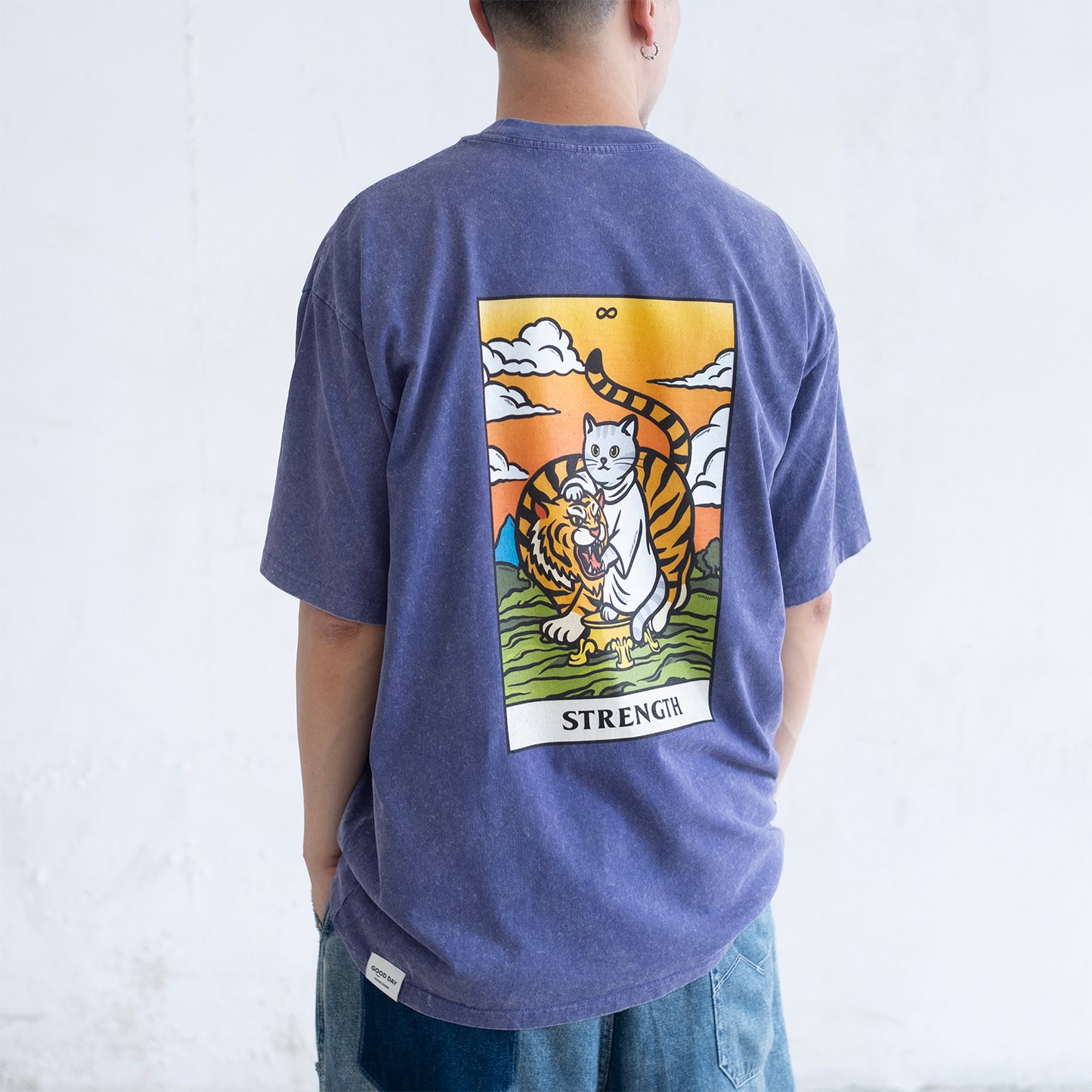 (ZT1726) Catarot V1.4 Strength 圖案 Tee