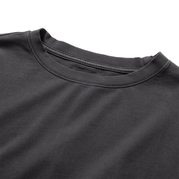 (TP1634) Garment Dye Wash Ruffles Top