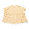 (TP1634) Garment Dye Wash Ruffles Top