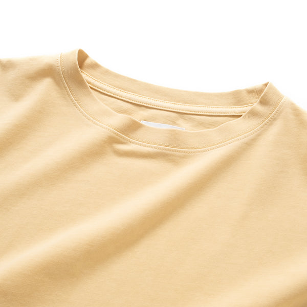 (TP1634) Garment Dye Wash Ruffles Top
