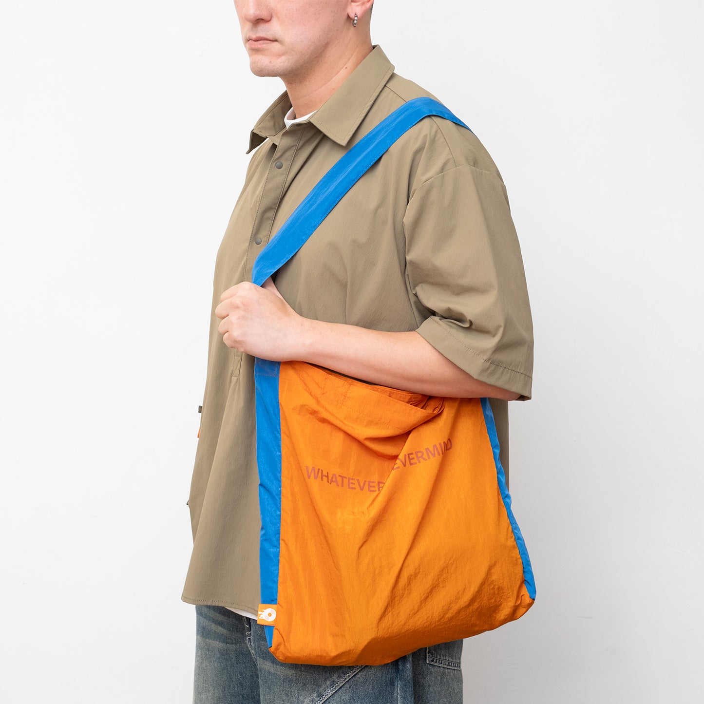 (SO117) Premium - 2 Ways Packable Tote Bag
