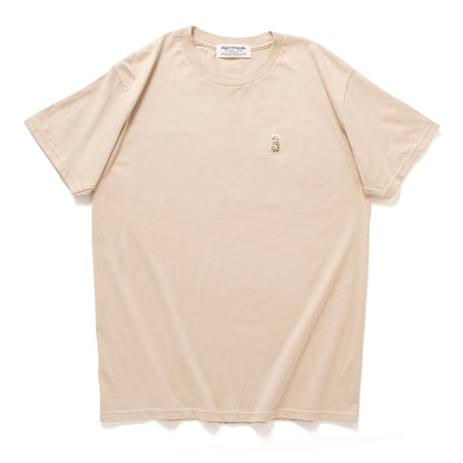 (ZT1939) 貓貓繡花章Tee