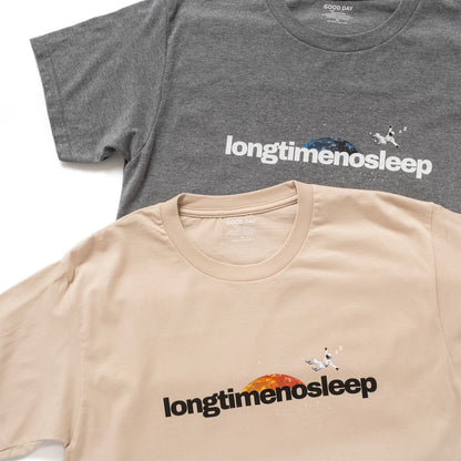 (ZT1941) Long Time No Sleep圖案Tee